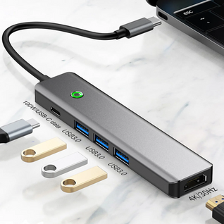 MultiAdapter 5-in-1 USB-C Hub