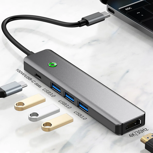 MultiAdapter 5-in-1 USB-C Hub