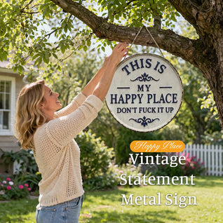 YardSign Vintage Garden Sign
