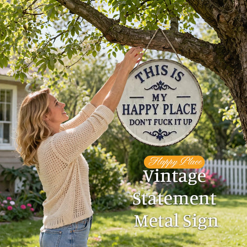 YardSign Vintage Garden Sign