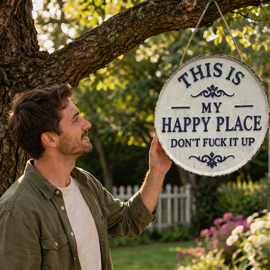 YardSign Vintage Garden Sign