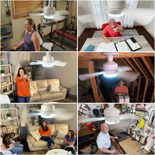 IlluminatedFan 2-in-1 Ceiling Fan & LED Light