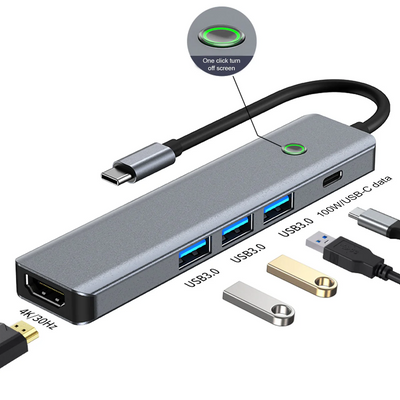 MultiAdapter 5-in-1 USB-C Hub